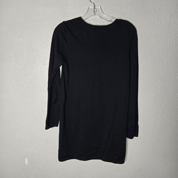 NWT Peruvian Connection Gabrielle Womens Size XS Tunic lightweight sweater Black - Picture 7 of 9